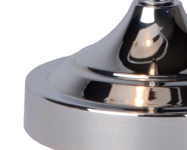 Lucide BANKER - Stolná lampa - 1xE14 - Chróm